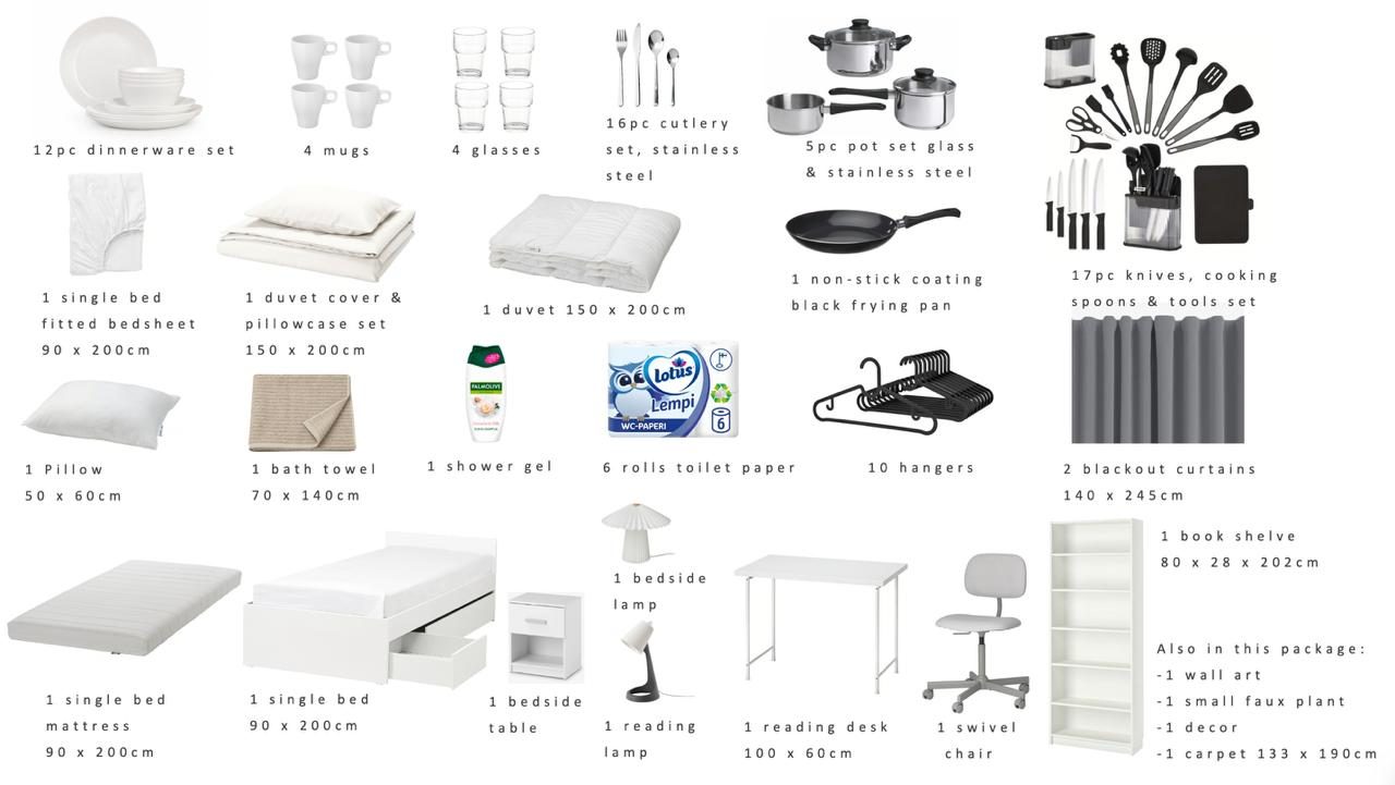 Bedroom & Study